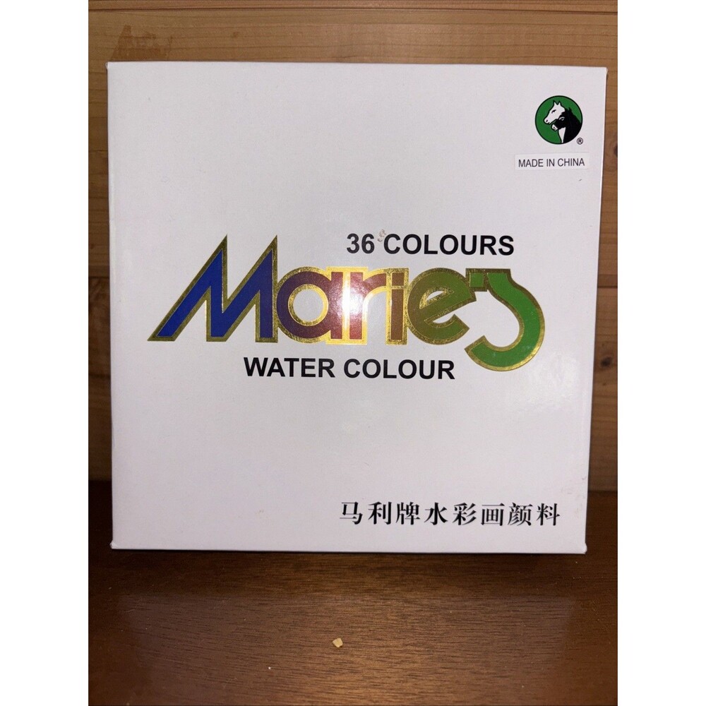 Marie’s Water Colour Set – 36 × 12 ml Tubes #1343 High Quality Brand New Sealed
